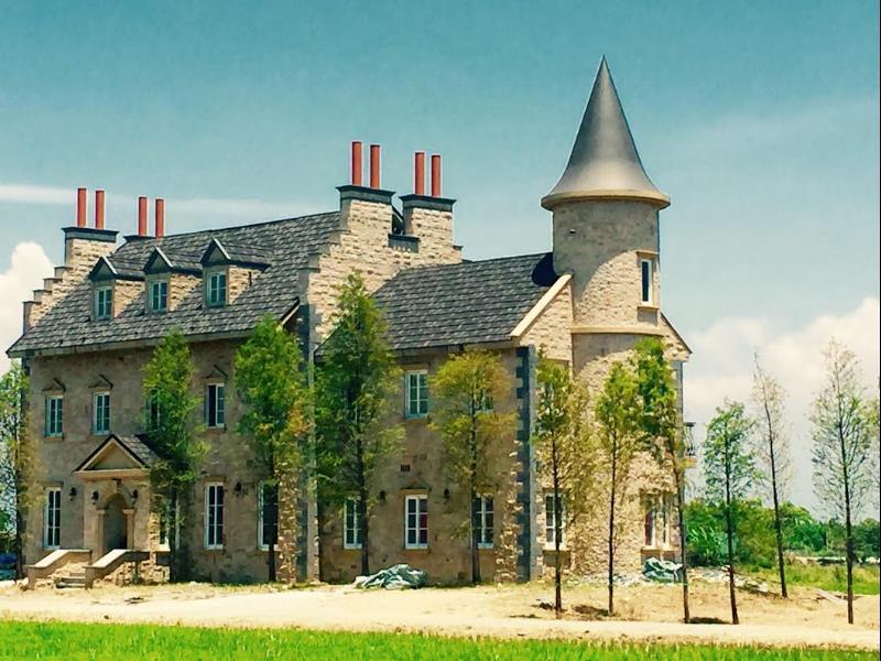法國小古堡- 包棟-Chateau De France Wujie Dış mekan fotoğraf